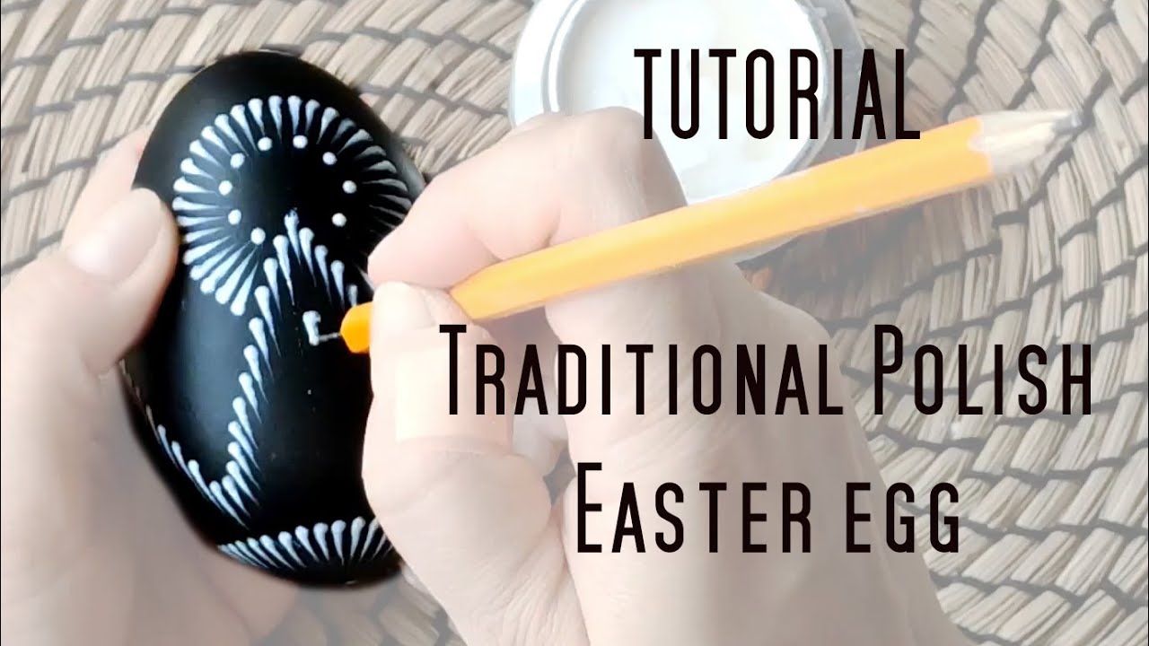 Traditional Polish Easter egg with bee wax DIY |  Bосковая писанка - мастер класс| Pisanka woskiem