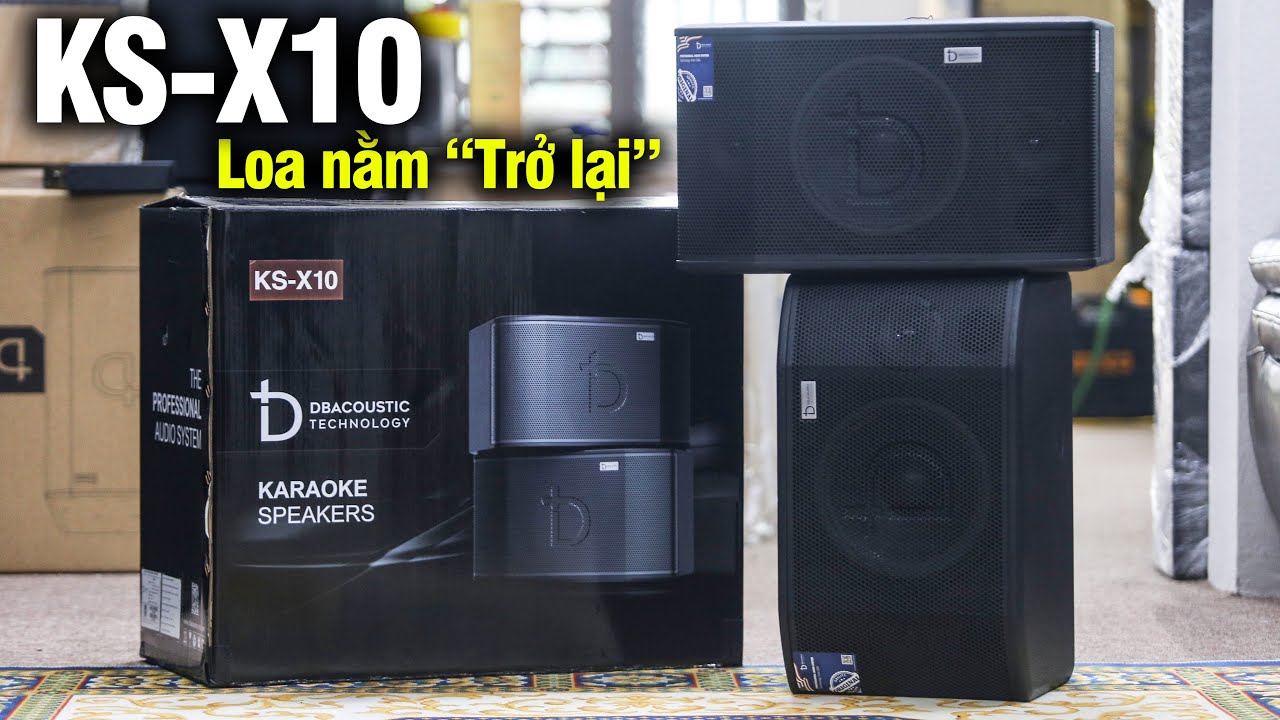 DB KS-X10 Floorstanding Speaker 25 Extremely Deep Bass - Price 6Tr9