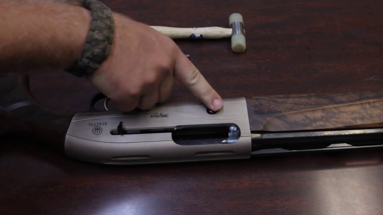 Beretta A400 Trigger Group Removal Instructions