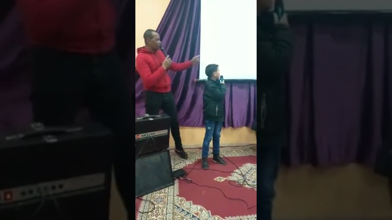 نشيد حلمنا جميل للإطار الوطني حسن بودياب أداء الطفل يحي لبروكي جمعية نور الحي