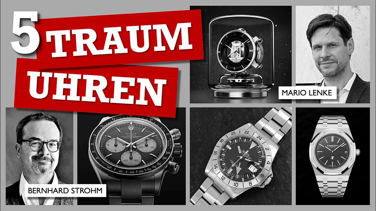 5 Traumuhren - Luxus, Vintage, Individualit&auml;t!