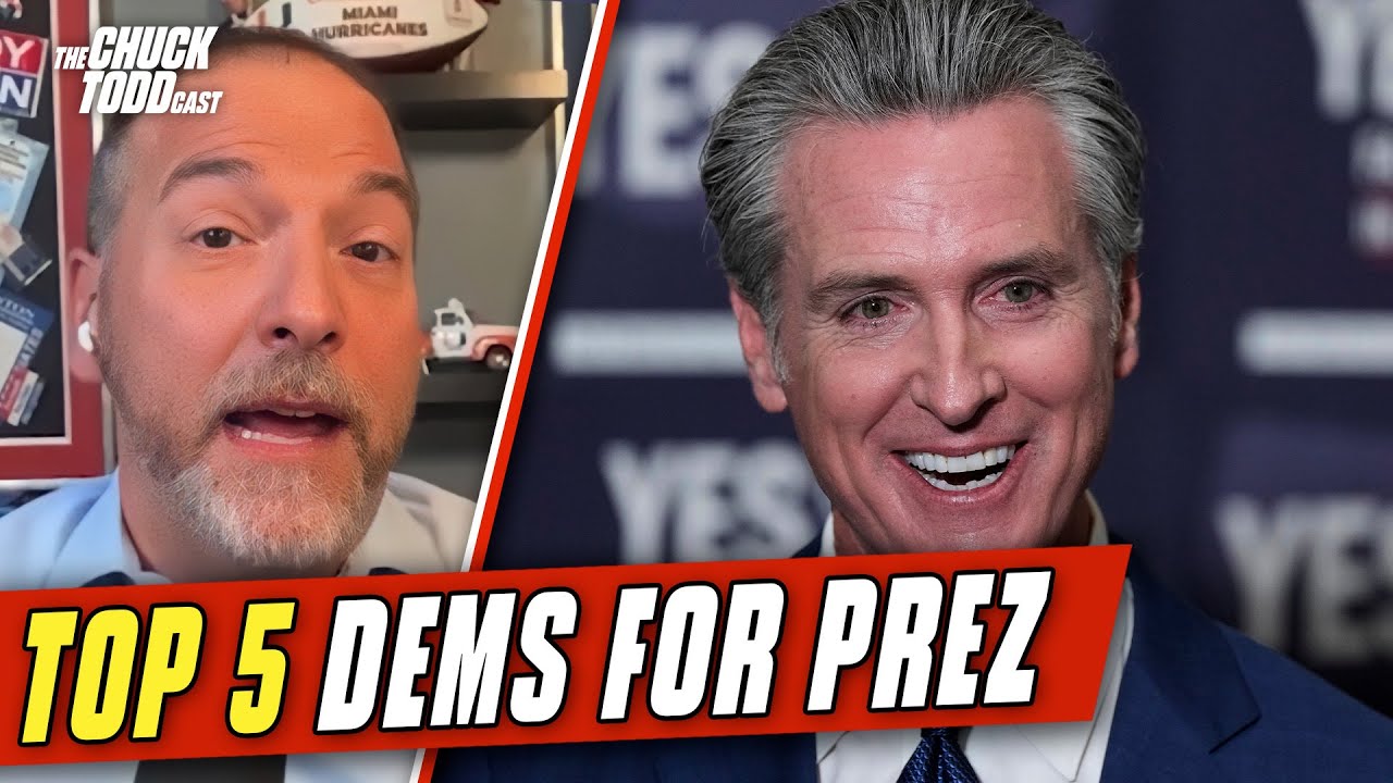Top 5 Democrats To Become President In 2028 After Donald Trump | Chuck Todd Politics Podcast