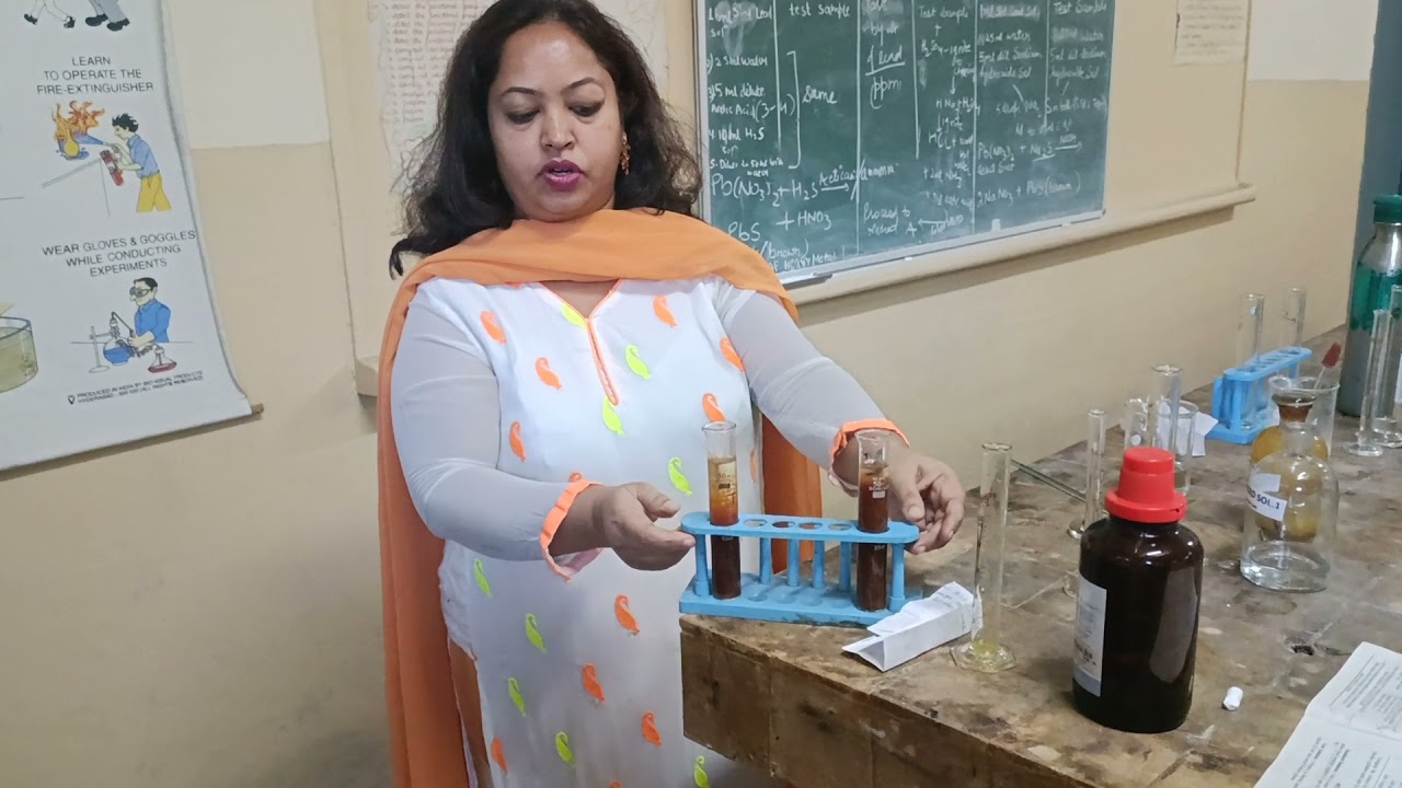limit test for heavy metals by pushpinder Kaur gpw Chandigarh