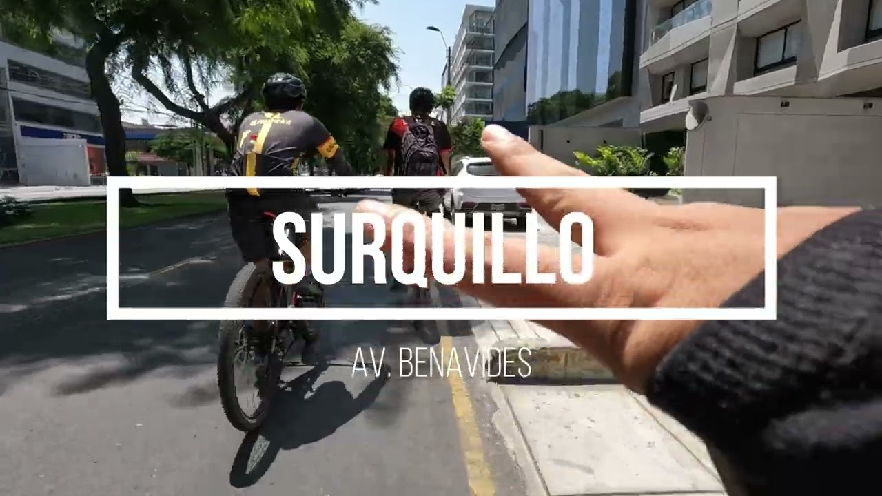 Ruta en bicicleta:  La Molina - Miraflores - La Molina 8 marzo 26