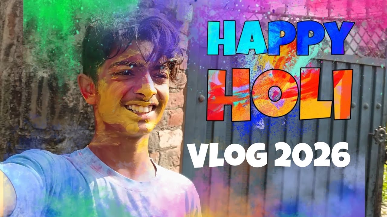 Holi 2026 #funny #memes #comedy apna sehaj vlogger please like and subscribe