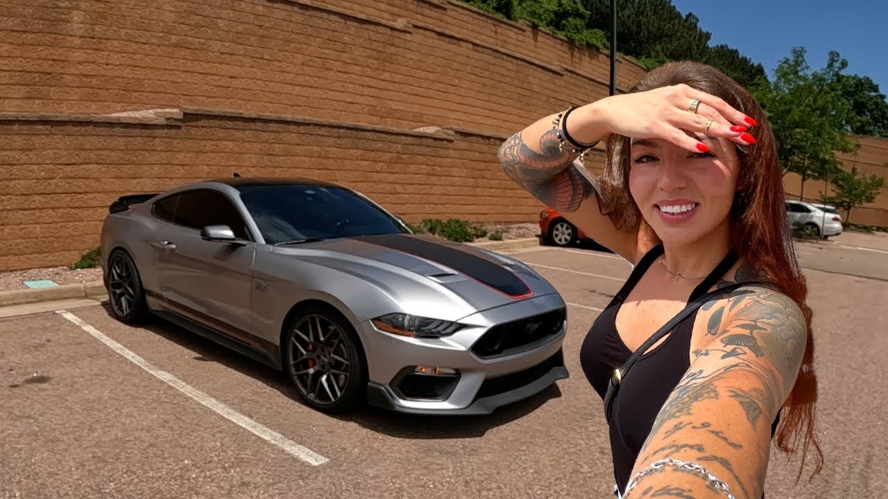 DRIVING MY SUPERCHARGED MACH1 + DAD JOKES