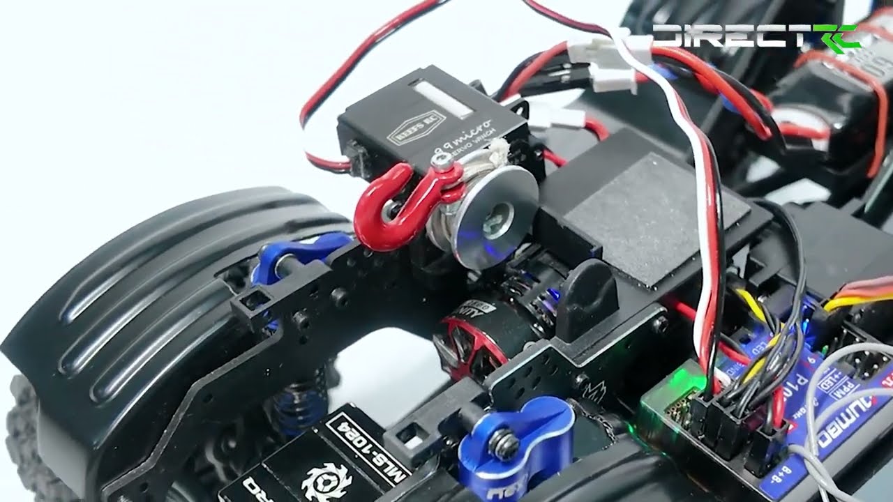 Quick guide to adding a Servo Winch on your Rock Van V2