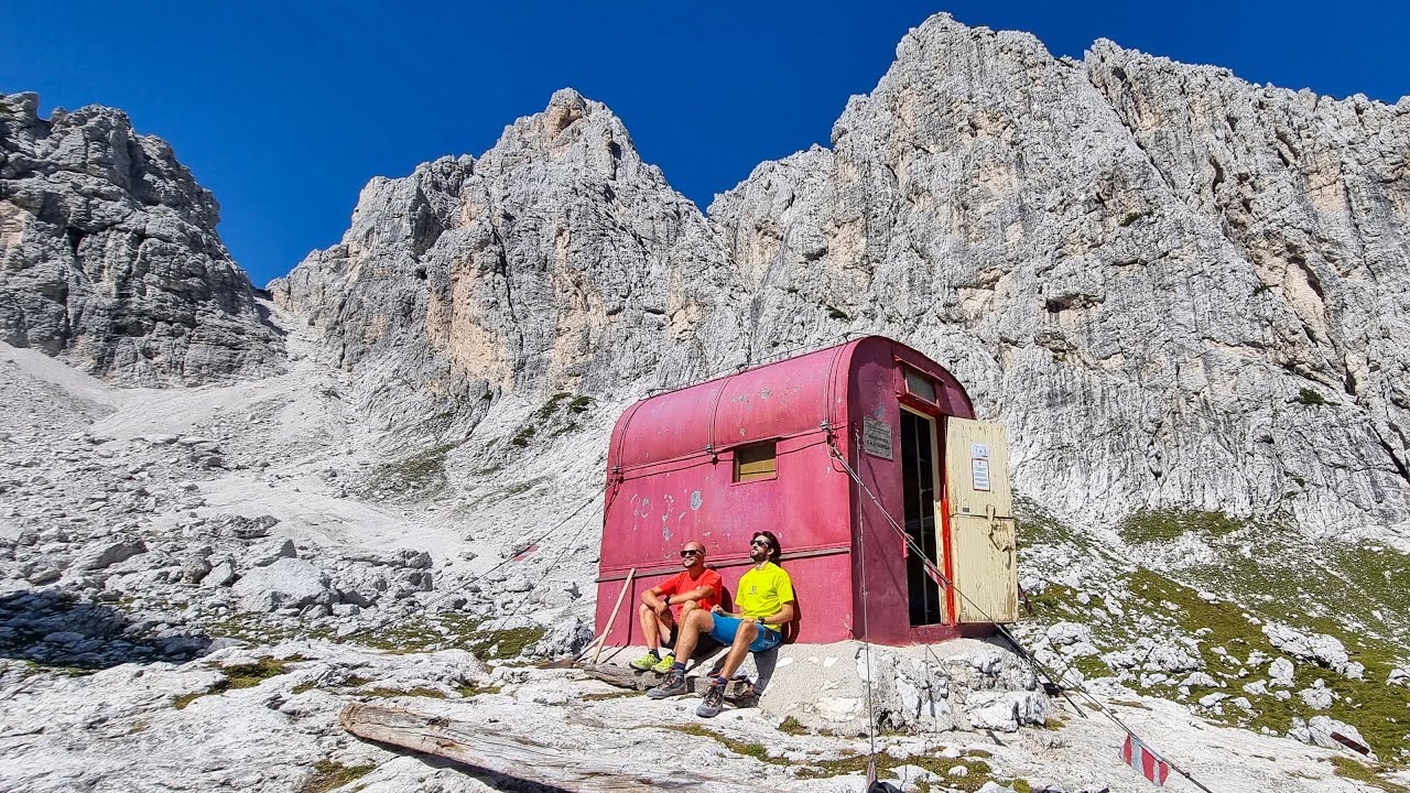 Sentiero del CENTENARIO e bivacco CAI GORIZIA • Alpi Giulie