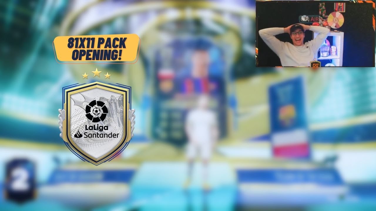 OPEN YOUR 81x11 LALIGA PACKS! Oh My! (Bonus FUT Birthday Koeman SBC Review)