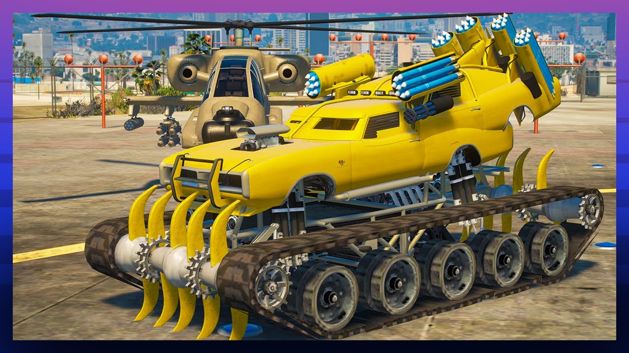 GTA 5 Roleplay | RedlineRP | Monster Tank Destroy trolls cops!  #573