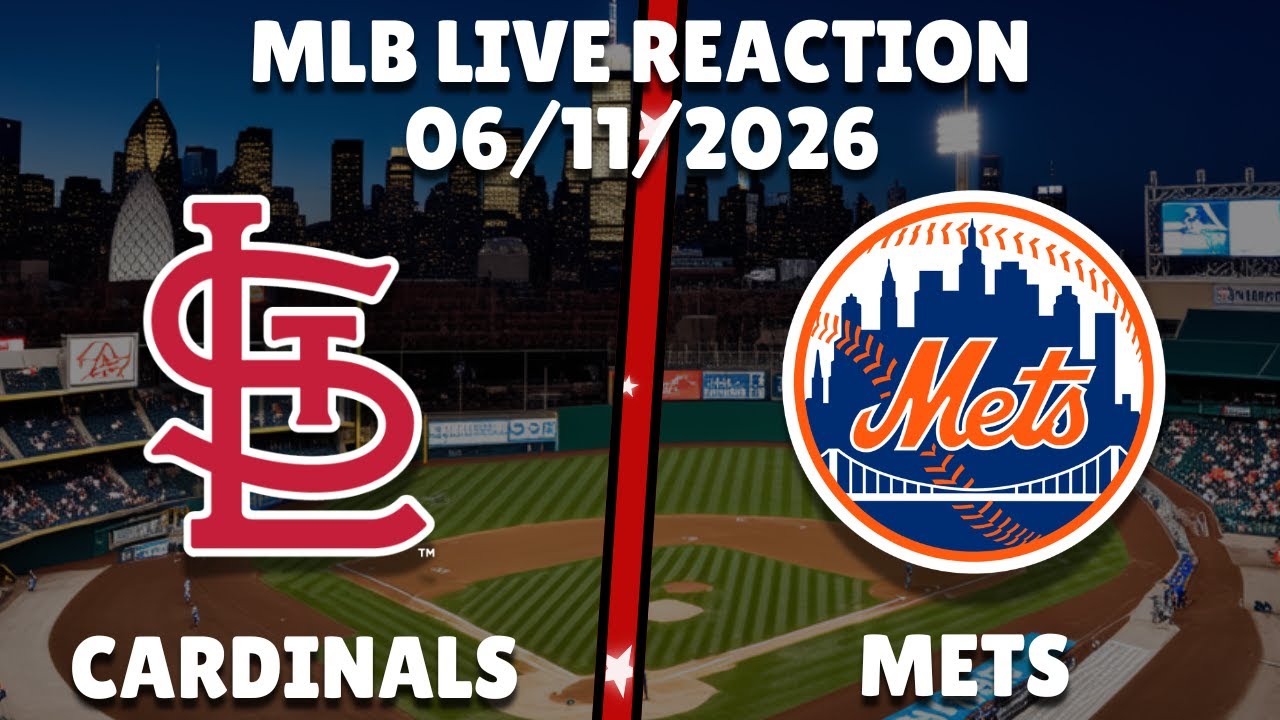 Mets vs Cardinals LIVE 🔴 Play-by-Play, Reactions & Commentary | MLB Game Today