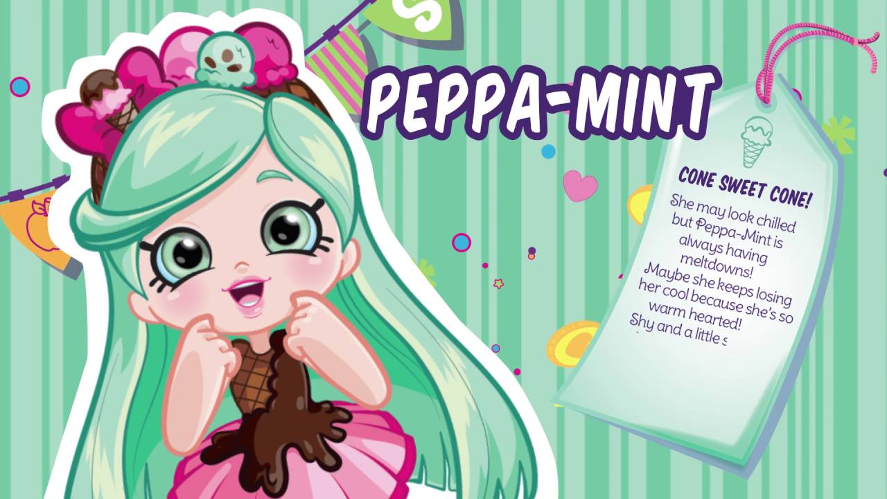 Meet the Shoppies: Peppa-mint!