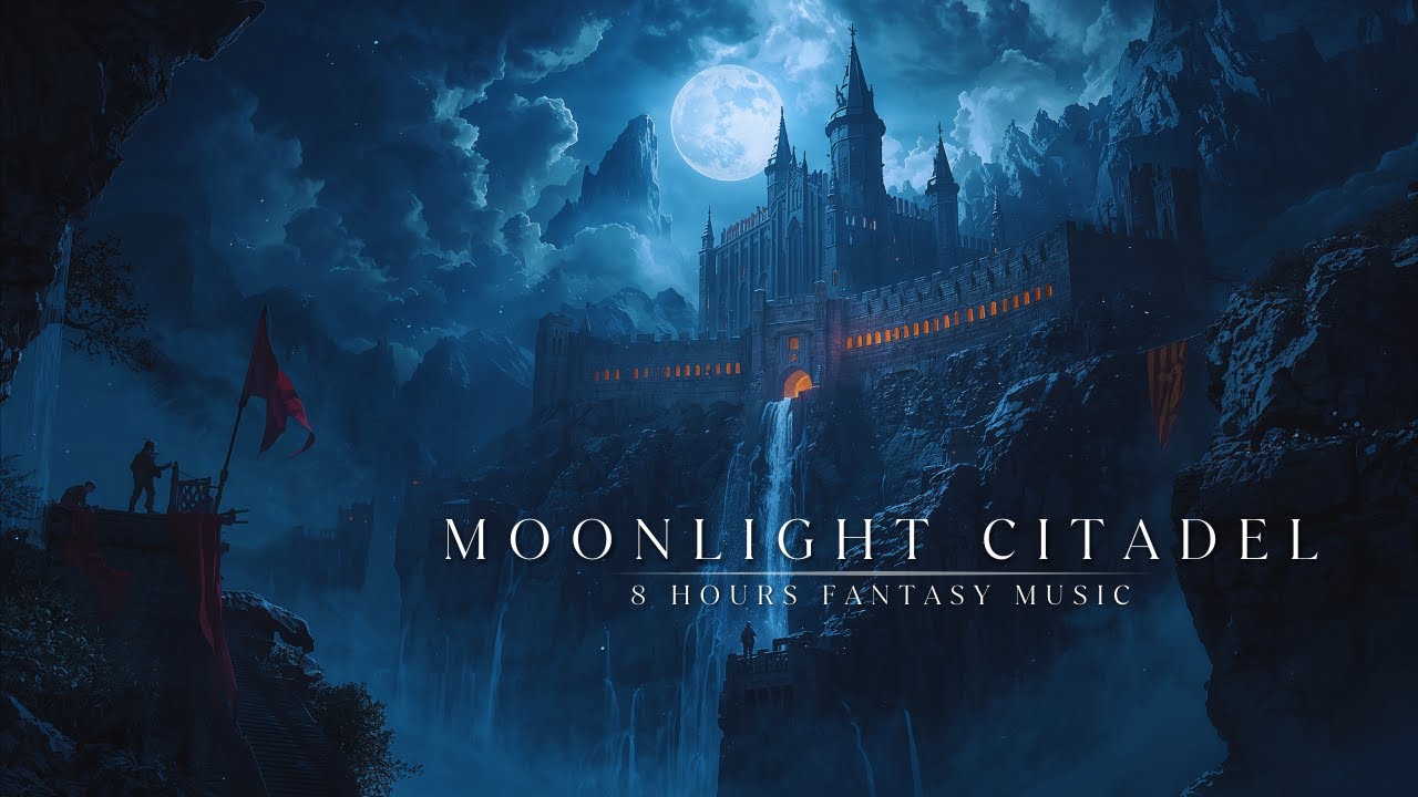 Moonlight Citadel | 8 Hours Fantasy Music for Sleep & Deep Rest