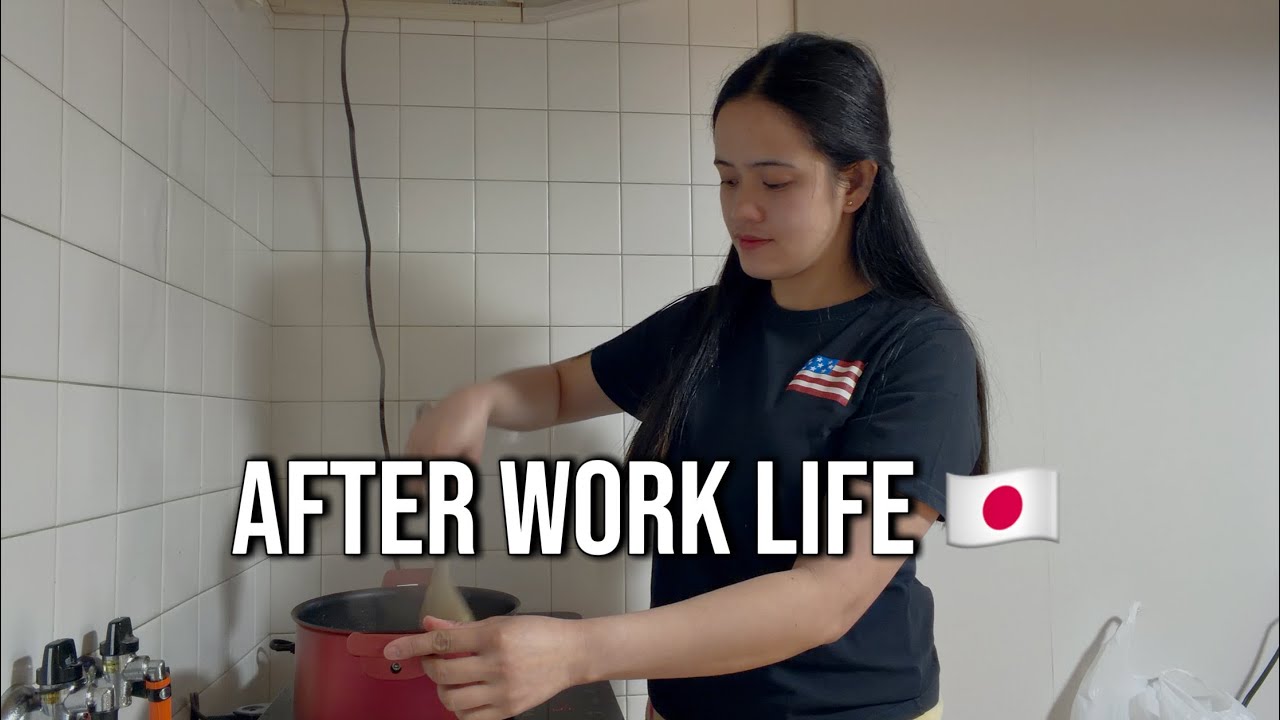 After Work Life in Japan 🇯🇵 | Factory Worker, Grocery Shopping & Living Alone