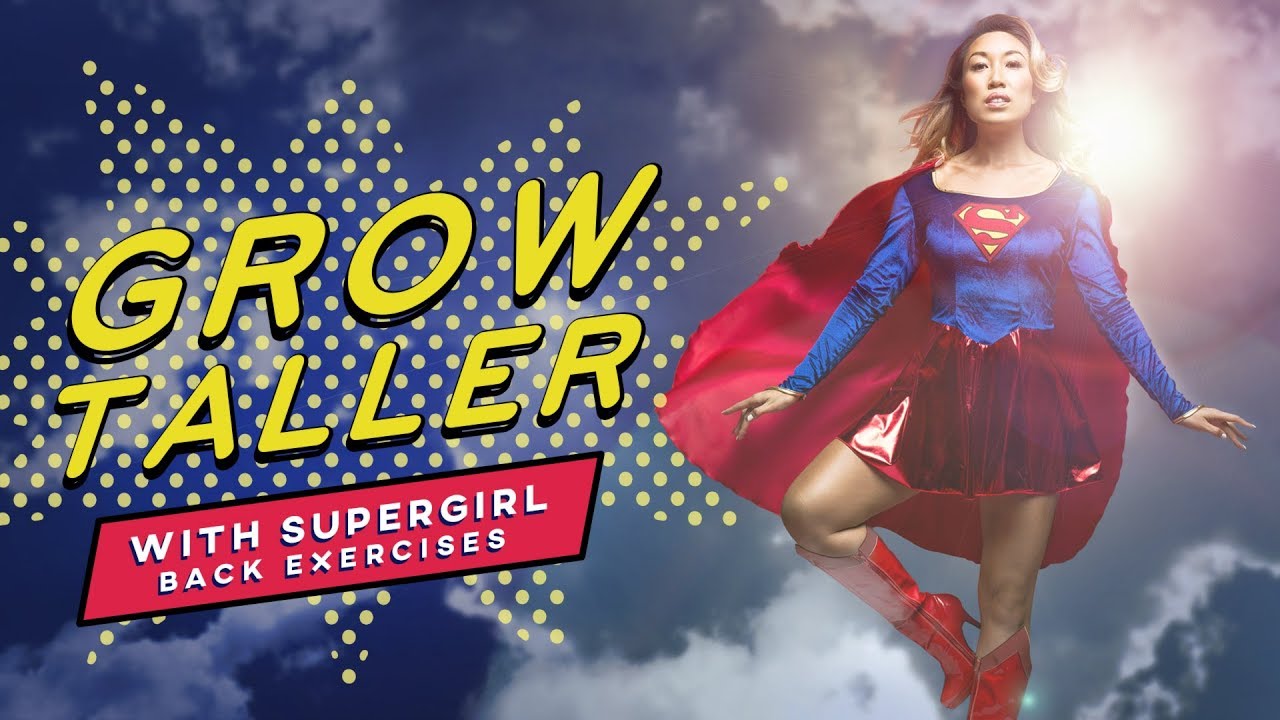 Exercises to Grow Taller, Improve Posture & Get Lean | PIIT28 Supergirl inspired workout