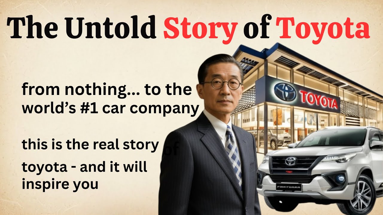 The Untold Story of Toyota || Learn English Through Story Level 2 ✅@EnglishOdyssey1362