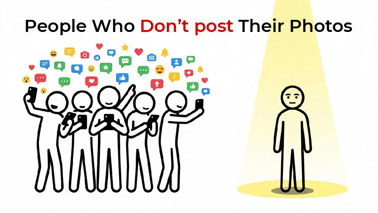 People Who Don’t Post  their picture  on Social Media Think Differently