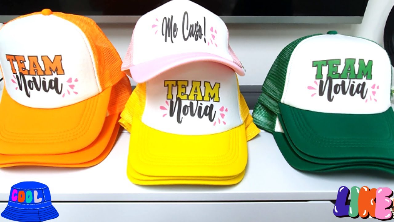 🔴 SUBLIMACIÓN DE GORRAS TRUCKER PERSONALIZADAS - TIEMPOS / TEMPERATURAS Y TODOS NUESTROS TIPS.