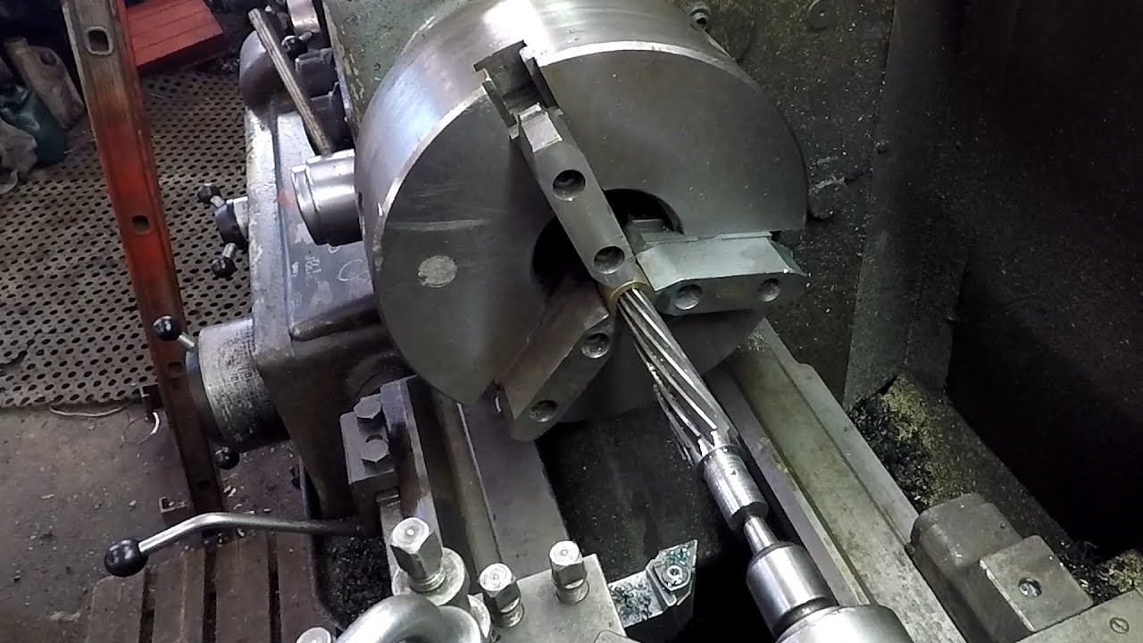 modifying tapered tie rod reamer & reaming ih case steering arm