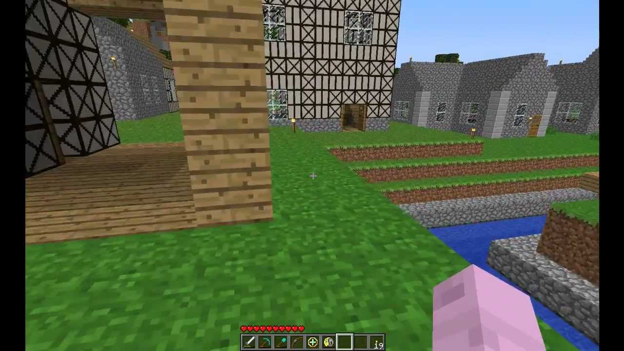 Minecraft - Millenaire Mod - Gros bourg