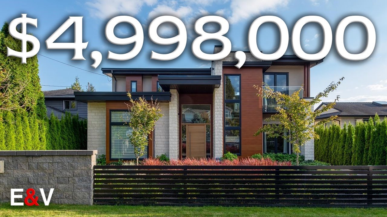 Inside This $4,998,000 MODERN West Vancouver Home