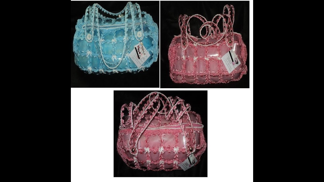 Bolsas com garrafa PET.