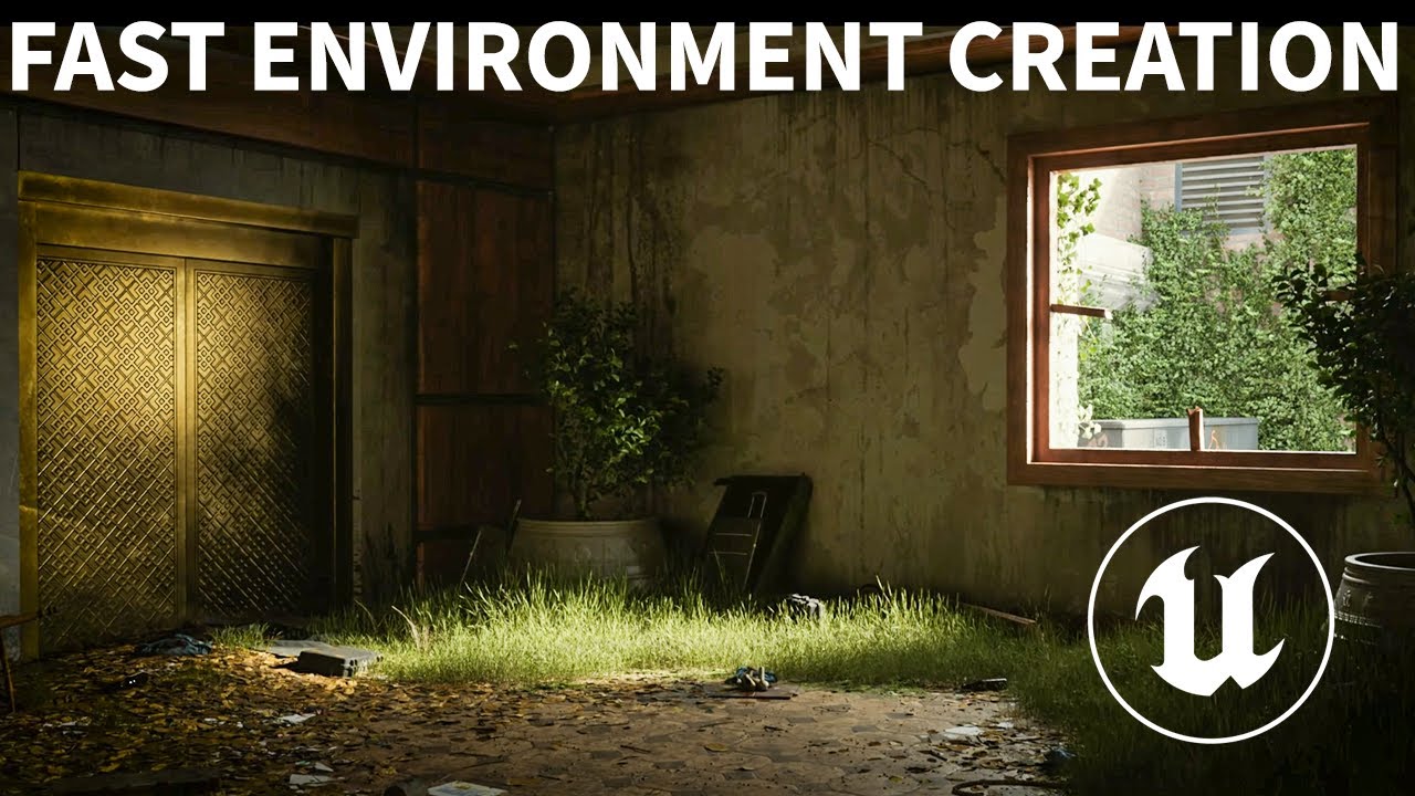 Create Run-down Environments in Minutes - Dash & UE5