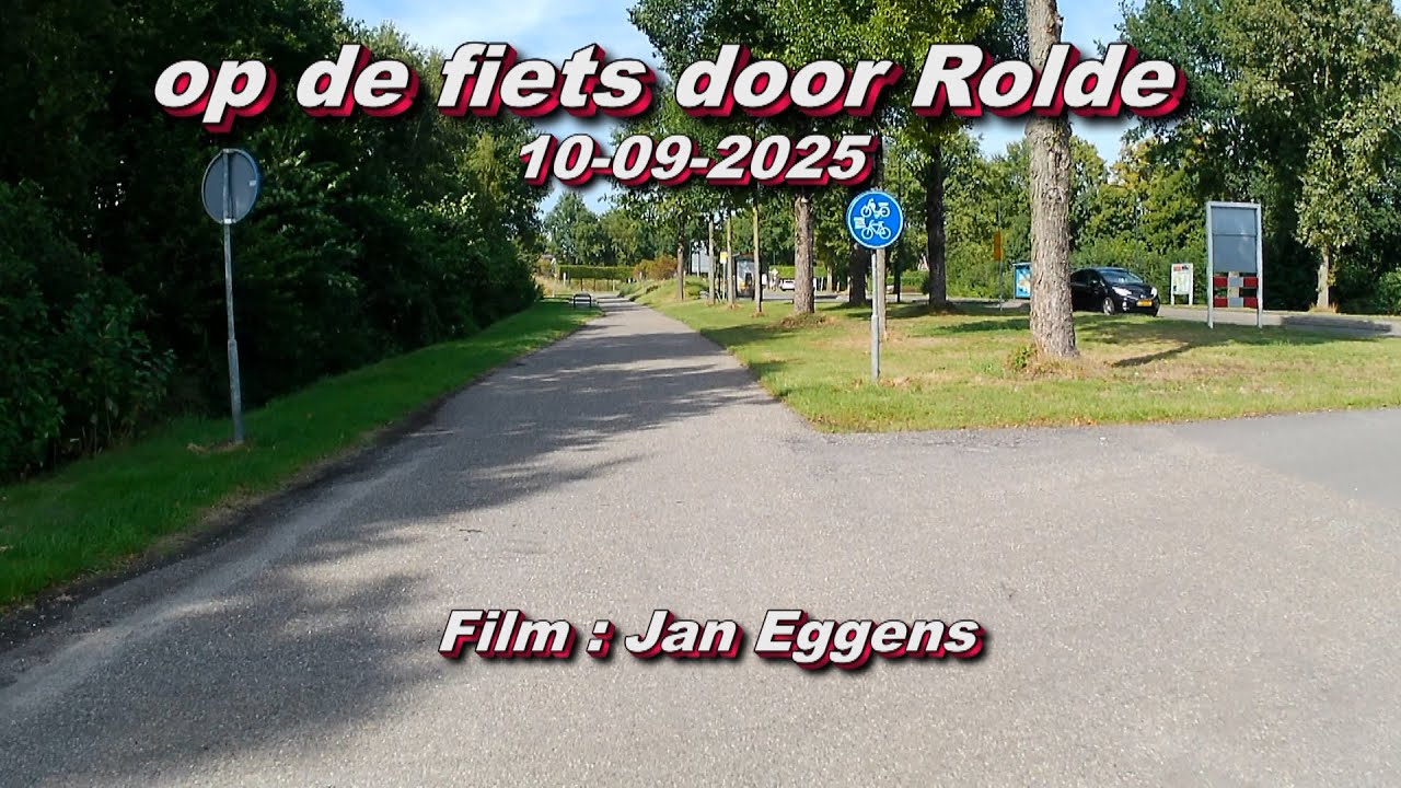 Op de fiets door Rolde 10 09 2025