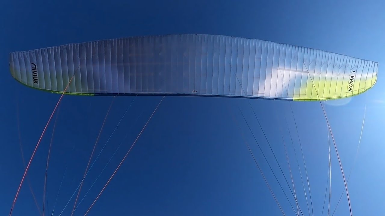 Mein erster Flug mit dem Ikuma 3.  Wind, Thermik, Feedback