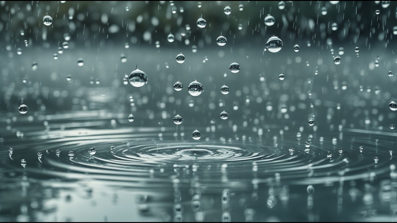 Midnight Rain: 8 Hours of Pure Steady Rainfall for Deep Sleep & Inner Sanctuary
