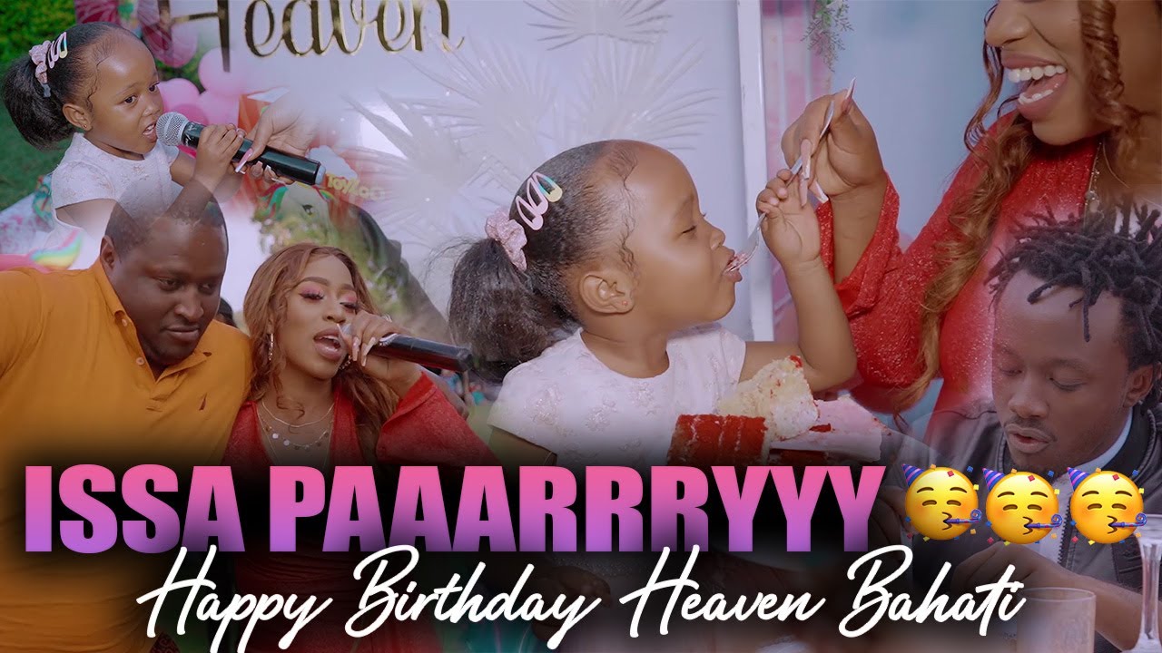HEAVEN BAHATI TURNS 4 🥳  || THIS IS HOW WE CELEBRATED HER BIRTHDAY || DIANA BAHATI