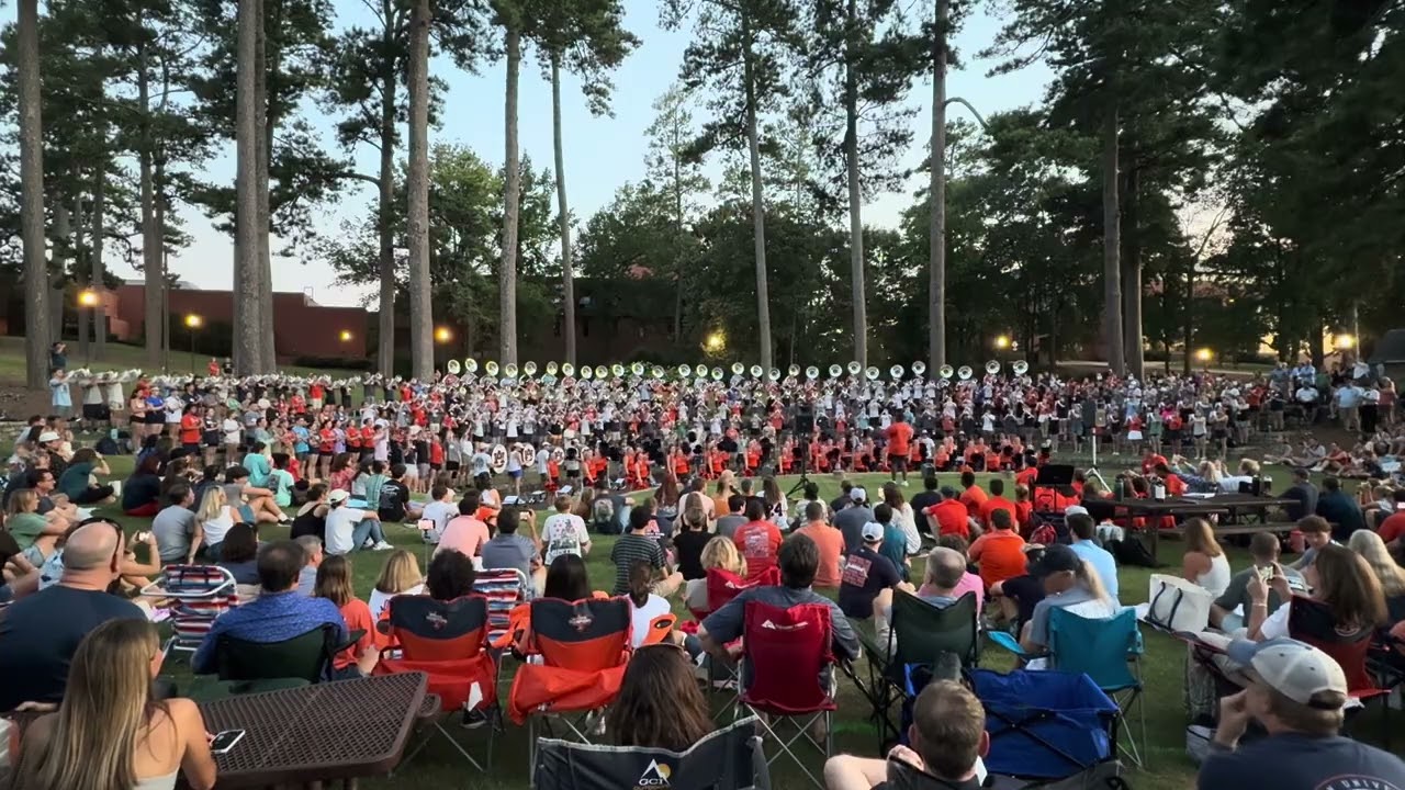 Auburn University Marching Band First Performance 2025 - 8-8-2025