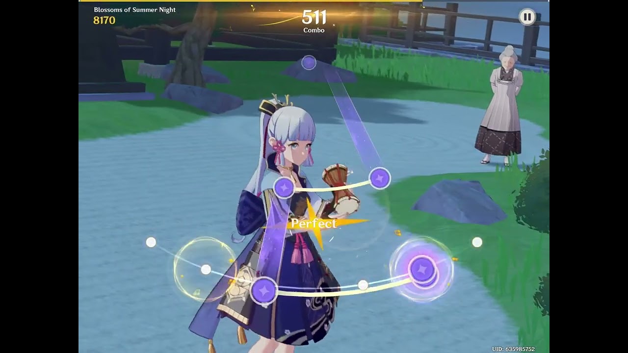 Yoimiya Theme Custom Beatmap! Drumalong Festival