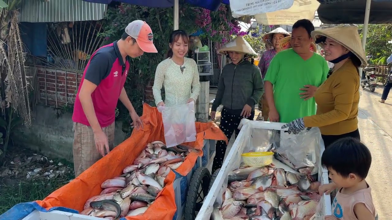 Mạnh Thường Quân Ở Úc Mua Mão 120 Ký Cá Của Cậu Ba Bán Tặng Bà Con / Nhà Quê #574