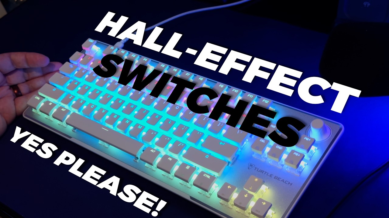 Hall-Effect Sensors Make MUCH More Sense On Keyboards!! - Turtle Beach Vulcan II TKL Pro Review