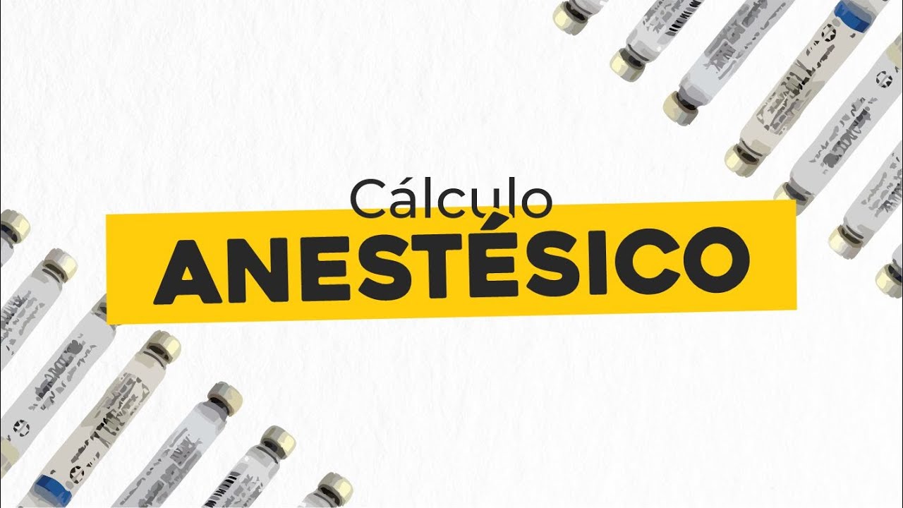 Como fazer cálculo anestésico | ANESTESIOLOGIA