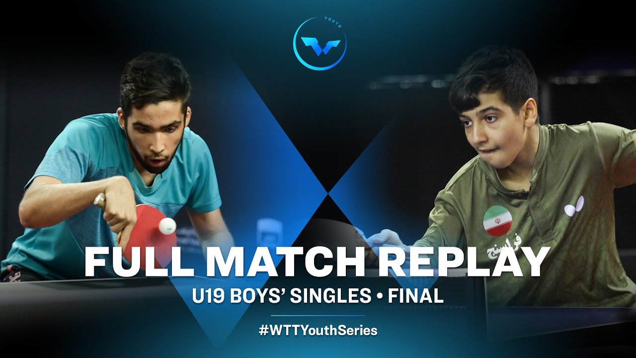 Amirmahdi KESHAVARZI (IRI) VS Benyamin FARAJI (IRI) | U19 BS F | WTT Youth Contender Batumi 2023