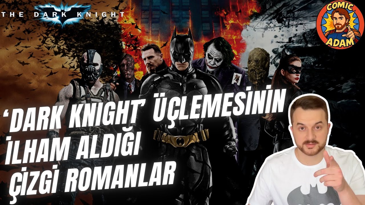 DARK KNIGHT FİLMLERİNİN İLHAM ALDIĞI ÇİZGİ ROMANLAR  👍🏻 ÖNERİ 6 #batman