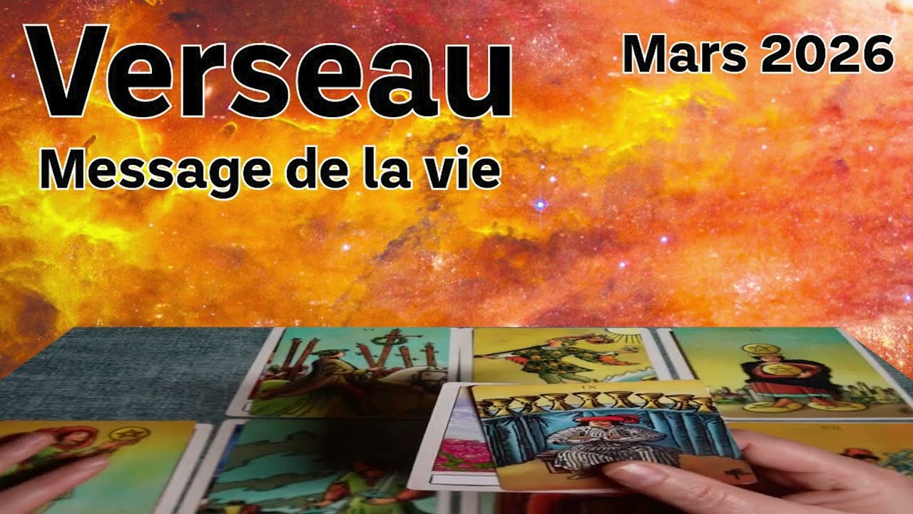 VERSEAU : Saisir l’imprévu dans ce nouveau départ ♒️ Guidance Mars 2026