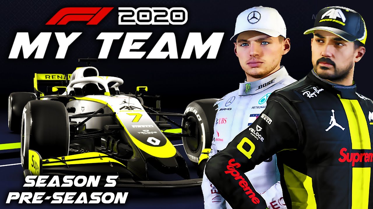 NEW CAR! ASTON MARTIN & ALPINE ARRIVE! MERC SIGN VERSTAPPEN! - F1 2020 MY TEAM CAREER: S5 Pre-Season