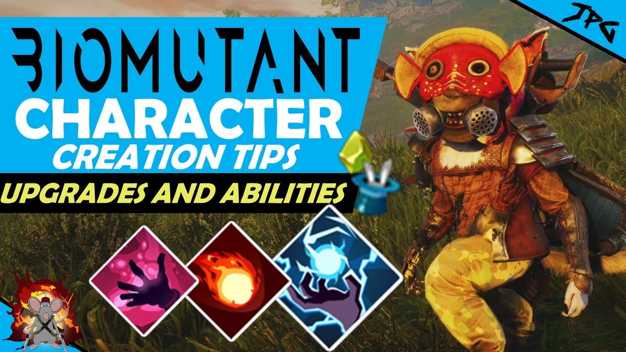 BIOMUTANT - How Important Is Character Creation? Class's, Bio Points, Psi Abilities - How To Upgrade
