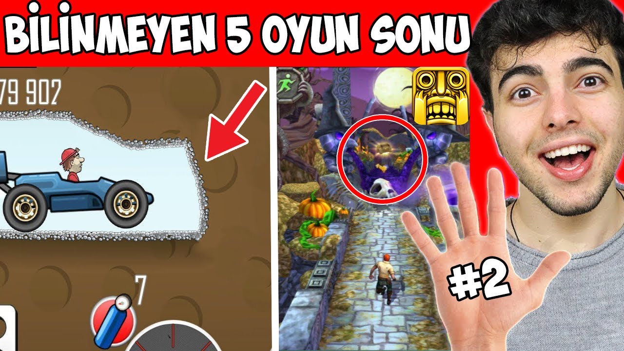 OYUN SONLARI #2  Kimsenin G&ouml;rmediği 5 Oyun Sonu !