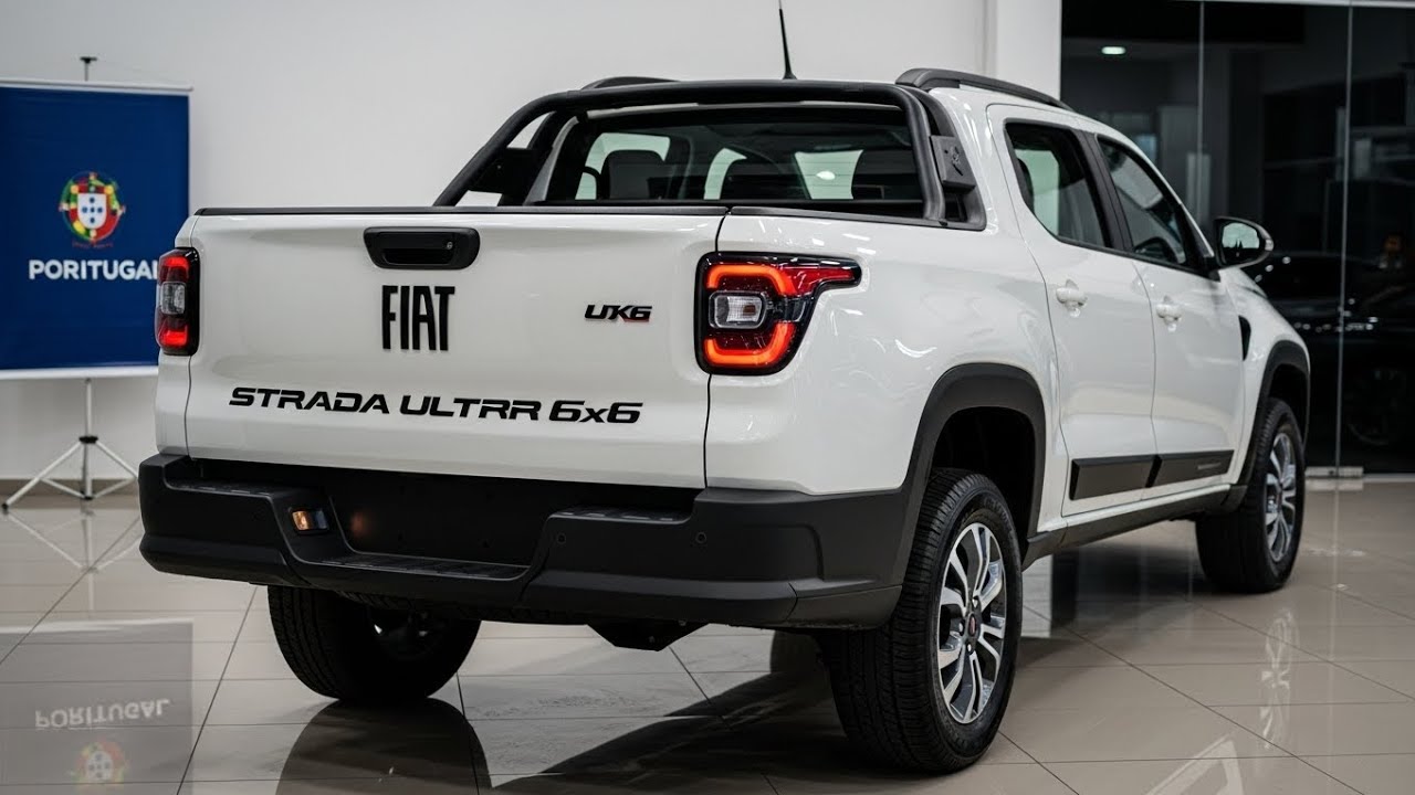 Fiat Strada Ultra 6x6 2026 Impressiona no Design e Potência