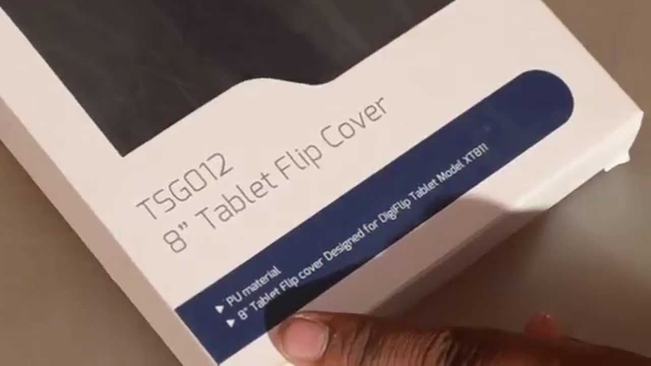 DigiFlip Flip Cover for Digiflip Pro XT811 UNBOXING and OVERVIEW