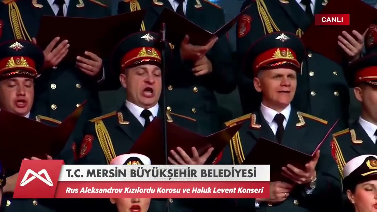 🇹🇷T.S.K🇹🇷 Kara Harp Okulu Marşı  - Haluk Levent ve Rusya Fed. Alexandrov Kızılordu  🎷📯🎺Orkestrası🎺📯🎷