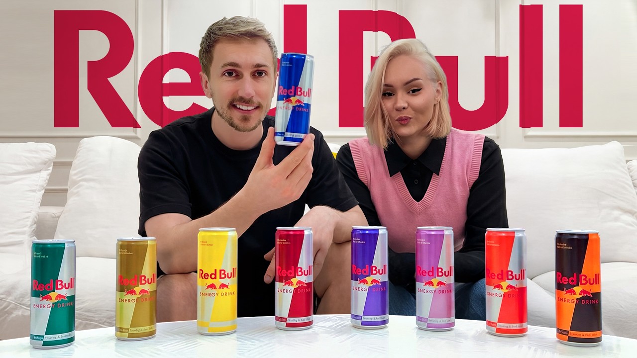 WE TRIED SECRET RED BULL FLAVOURS!