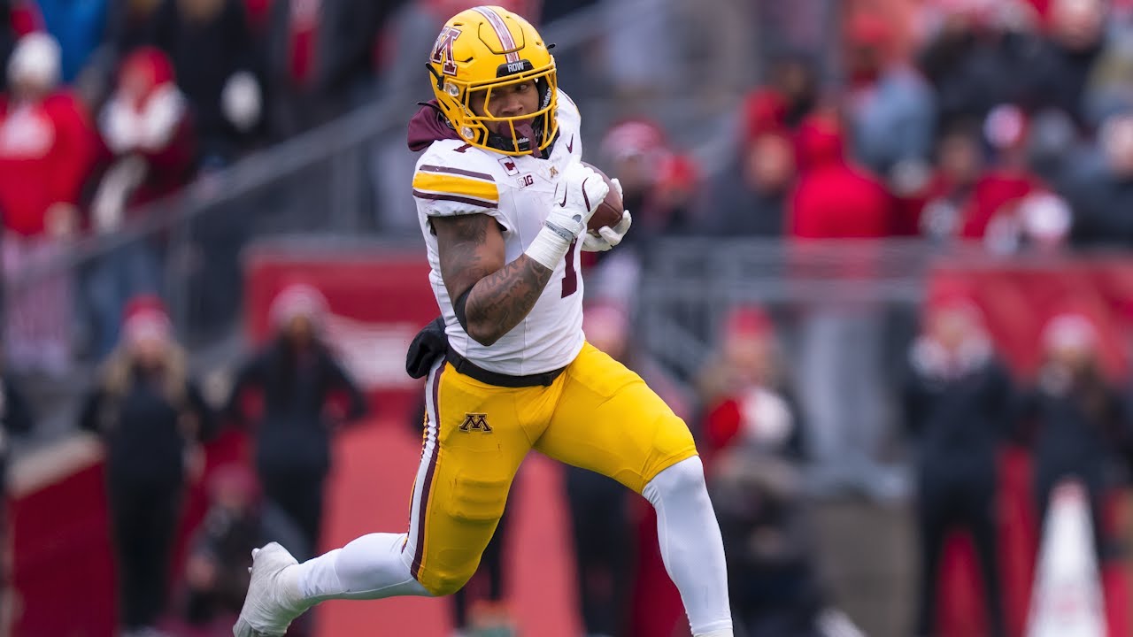 Darius Taylor 2024 Minnesota Football Highlights