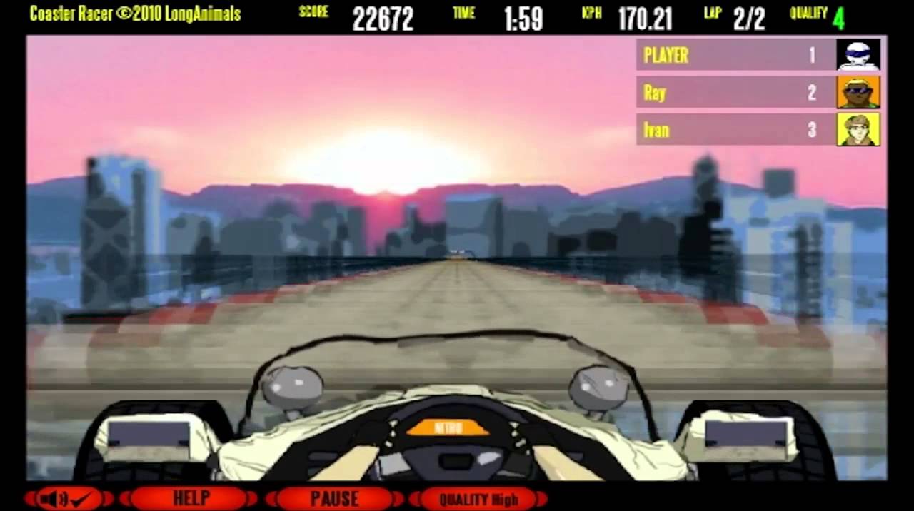 Coaster racer - Full Gameplay Walkthrough