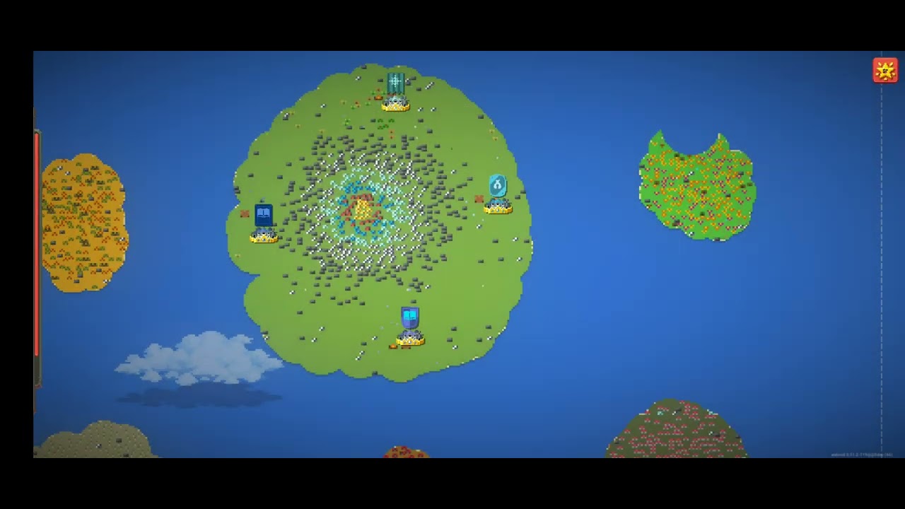 4 D&ouml;rfer 9 Inseln WorldBox Krieg Leben Teil 1