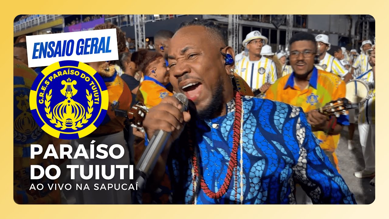 PARAÍSO DO TUIUTI 2026 | ÚLTIMO ENSAIO TÉCNICO | LARGADA!